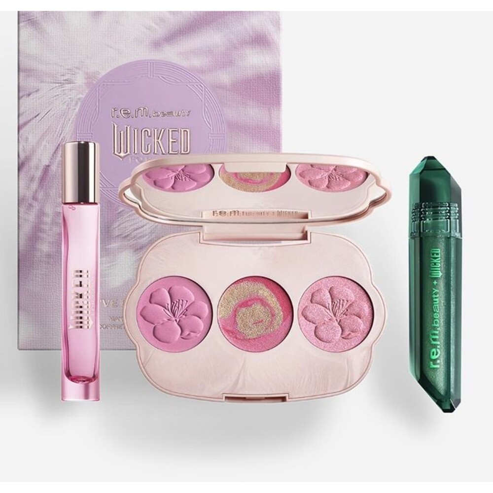 r.e.m. beauty x Wicked: For Good you've been glinda-fied! Bundle BNIB